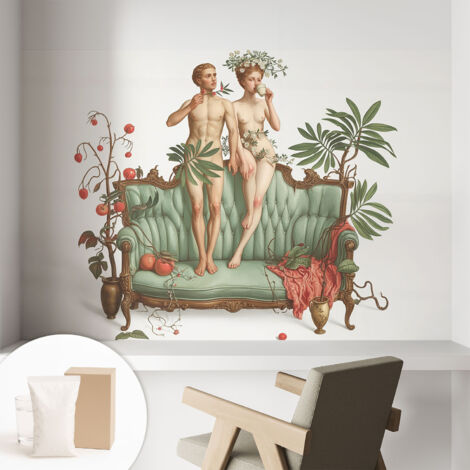 Tapete Tapete Vliestapete mit Kleber - Fototapete mit Motiv - Wandtapete modern - Wanddeko Geheimnisvolle Eleganz 104x70 cm