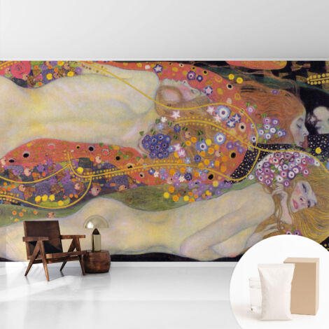 Tapete Vliestapete mit Kleber für Wohnzimmer Schlafzimmer Küche - Wanddekoration  Blumenkomposition 416x254 cm