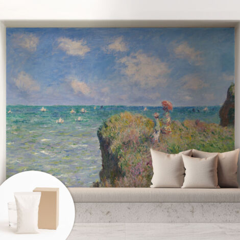 Tapete Vliestapete mit Kleber für Wohnzimmer Schlafzimmer Küche - Wanddekoration  Ruhige Landschaft 208x146 cm