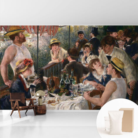 Tapete Vliestapete mit Kleber - modernes Design - Wohnungsdeko - geruchslos - langlebig Sommerfest 416x254 cm