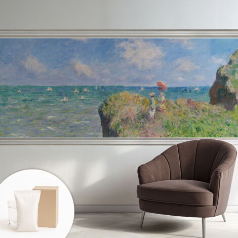 Tapete Vliestapete mit Kleber - trendige Wanddeko - elegant Fototapete für Wohnzimmer - Schlafzimmer Ruhige Landschaft 250x104 cm
