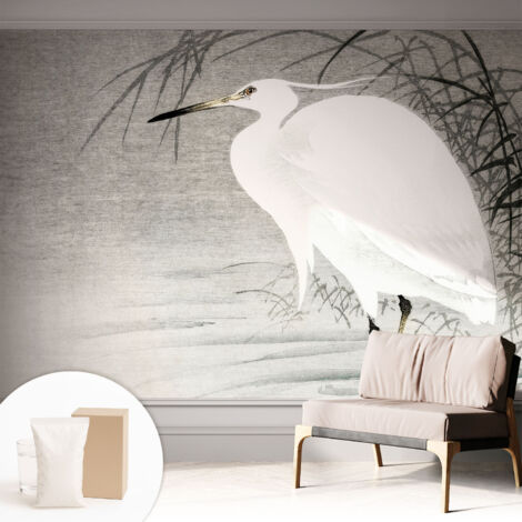 Tapete Vliestapete mit Kleber - trendige Wanddeko - elegant Fototapete für Wohnzimmer - Schlafzimmer Wasserlandschaft 312x219 cm