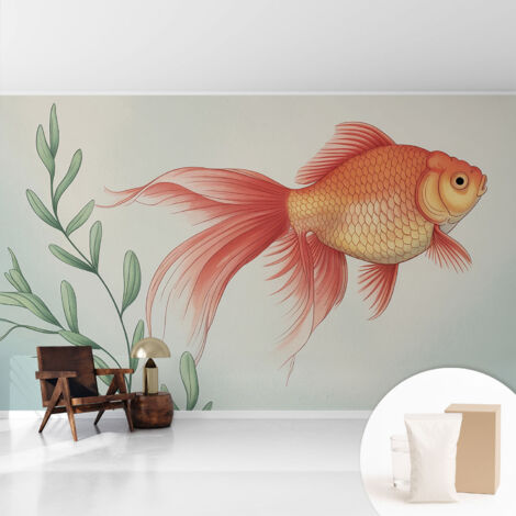 Tapete Vliestapete mit Kleber Wandtapete modern - Tapete mit Motiv - Tapete Schlafzimmer Wasserschönheit 416x254 cm