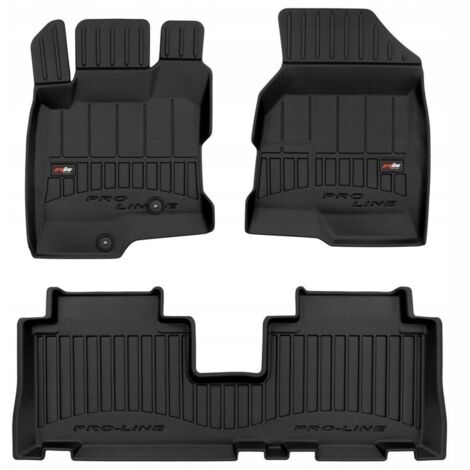 TAPETES DE GOMA Y FELPA CHEVROLET Captiva 2006-2018 3D TROUGH