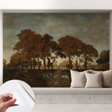 Tapetet Klebetapete für Wohnzimmer Schlafzimmer Küche - Wanddekoration  Idyllische Landschaft 208x146 cm