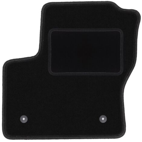 Tapicería negra mate para el asiento del conductor de: Ford C-MAX MK2 monovolumen (2015-2019)