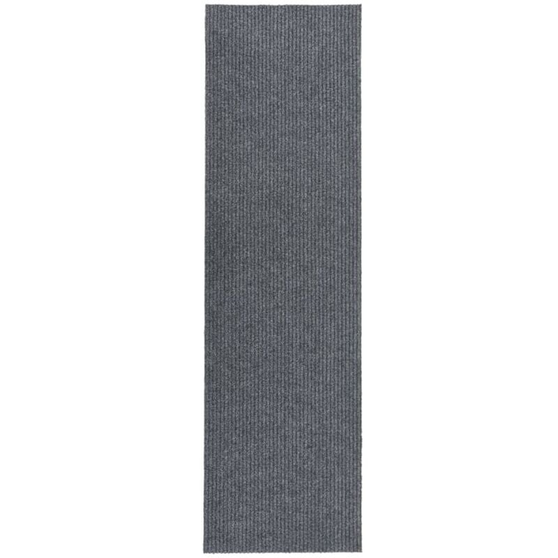 Tapis 100x400 cm Gris Vidaxl