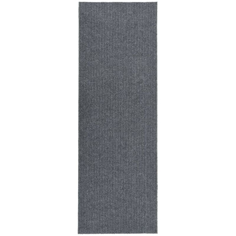 Tapis 100x350 cm Gris - Vidaxl