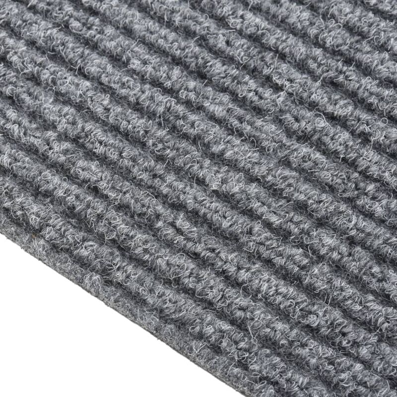 Tapis 100x450 cm Gris - Vidaxl