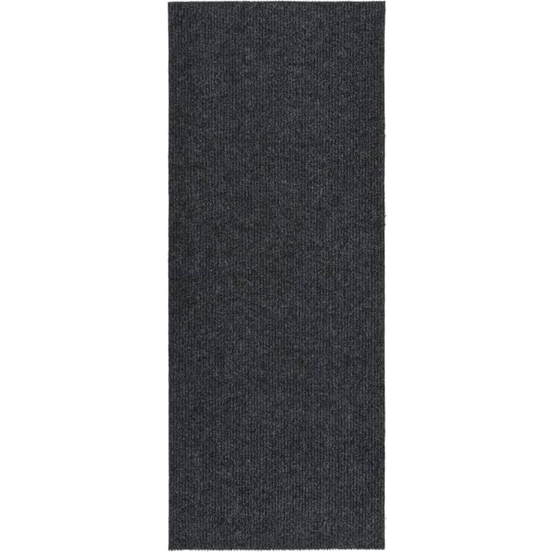 Vidaxl - Tapis 100x250 cm Anthracite