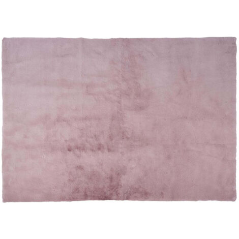 Tapis 120x170cm Imitation Fourrure Fine Rose