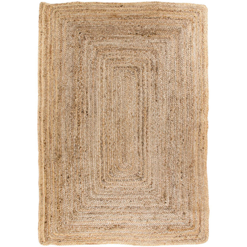 M&s - Tapis 180x240 cm en jute naturelle tressée - flora