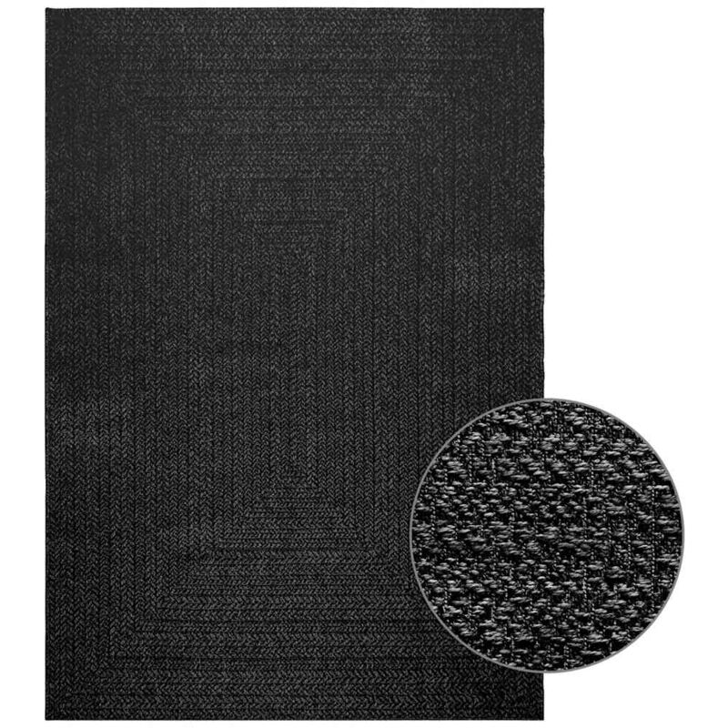 Vidaxl - Tapis zizur 160x230 cm aspect de jute intérieur extérieur