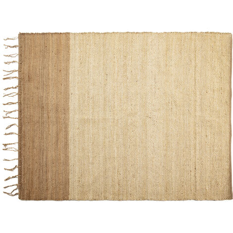 TAPIS 150X200 JUTE GRIS ACCESSOIRES ET CADEAUX / TAPISpour tous les styles pour ajouter une touche à la maison