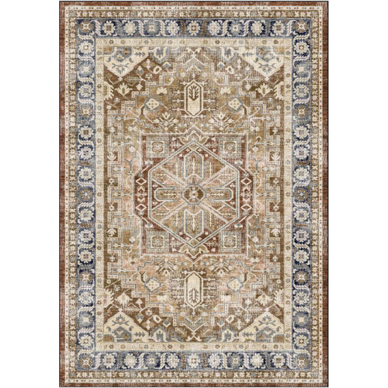 Privatefloor - Tapis Oriental Vintage - (290x200 cm) - Celes Marron