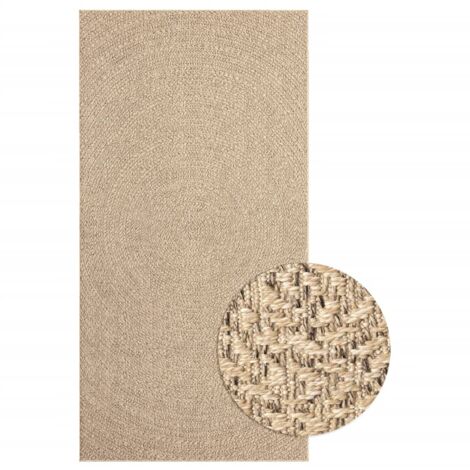 Tapis 80x150 aspect jute intérieur et extérieur
