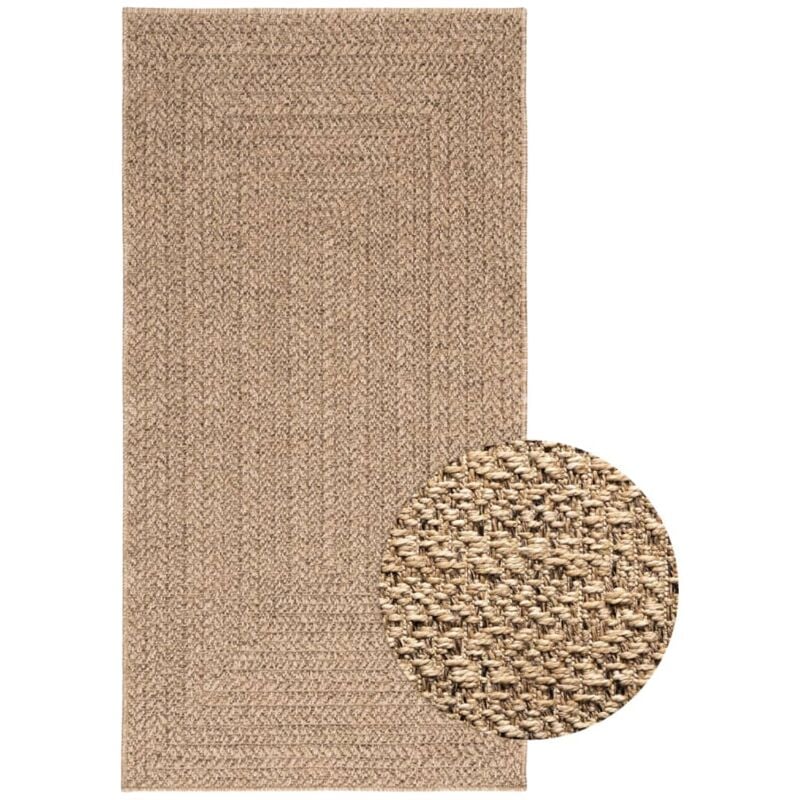 Maison Chic - Tapis 80x150 cm aspect jute Intérieur et extérieur Tapis pour Entrée, Chambre, Balcon, Jardin BZTE267825 MaisonChic