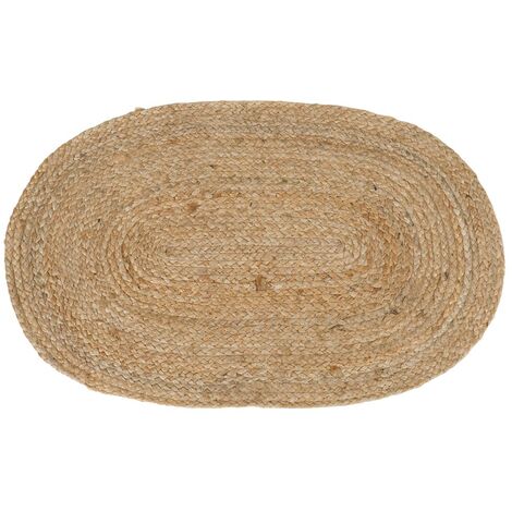 Tapis 80x50 cm en jute naturelle - JUTA