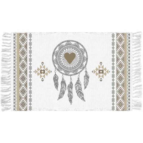 Tapis a franges 50 x 80 cm Samos