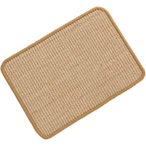 JORMFTTE Tapis à gratter pour chat en sisal naturel Tapis à gratter pour chat Tapis à gratter pour chat Tapis