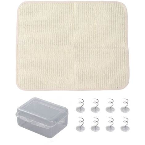 Tapis à griffer en sisal pour chat, protection meubles, installation facile, 41.2cm pour canapé