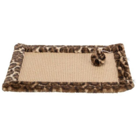 Tapis à griffer TRIXIE Leo 55 x 35 cm Sisal imprimé léopard