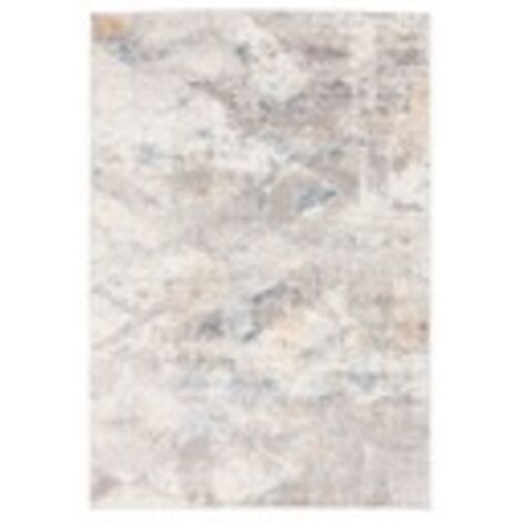 TAPIS À LA MODE 120x170 MEZZANINE GRIS CRÈME STYLE MODERNE POUR SALON ET CHAMBRE