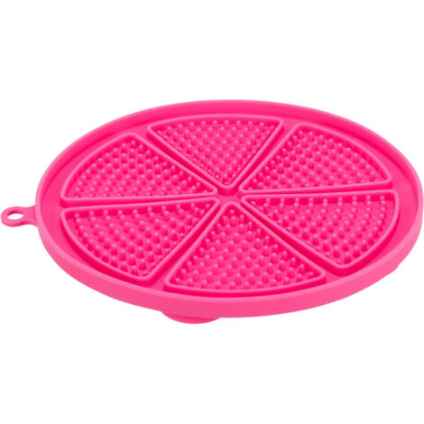 Tapis à lécher Lick'Snack avec ventouse 18 cm rose - Trixie