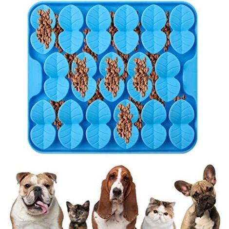 Tapis à Lécher pour Chiens, Silicone Tapis de Lechage pour Chien Ventouse Alimentation Lente Chien
