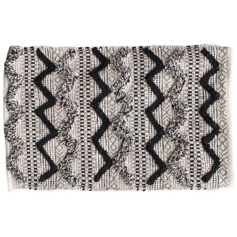 Tapis à motifs tuftés design ethnique AJIL
