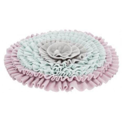 Tapis à renifler rond Désignation : Tapis à renifler rond  Taille : 38 cm Dog Activity 32039