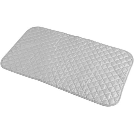 Tapis à repasser portable et pliable – Tapis de repassage compact pour bureau, voyage ou utilisation domestique, résistant à la chaleur, adapté aux surfaces planes