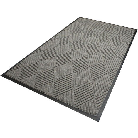 Tapis d'entrée absorbant Classic gris 0,40 x 0,60 m - Tapis absorbants