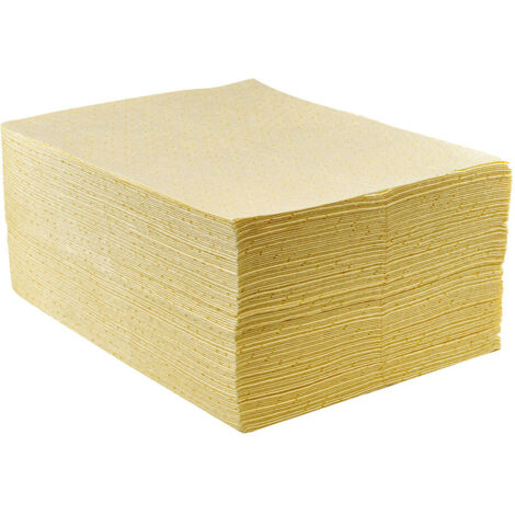 Tapis Absorbant Chimique -  Jaune - Portwest