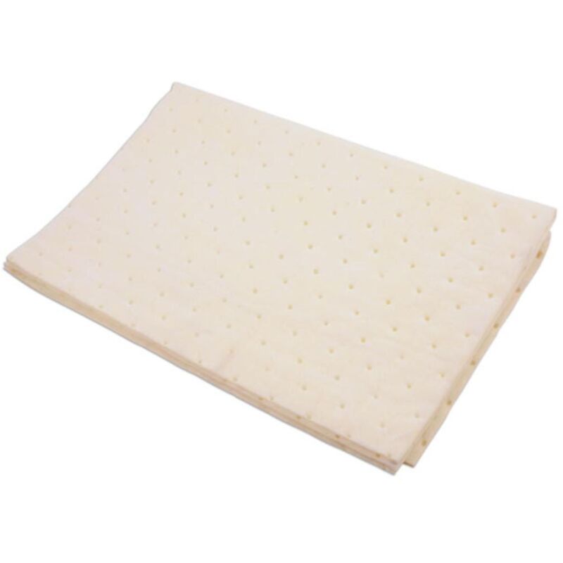 Tapis absorbant pour huile et hydrocarbures 500 x 400 mm - pack de 10
