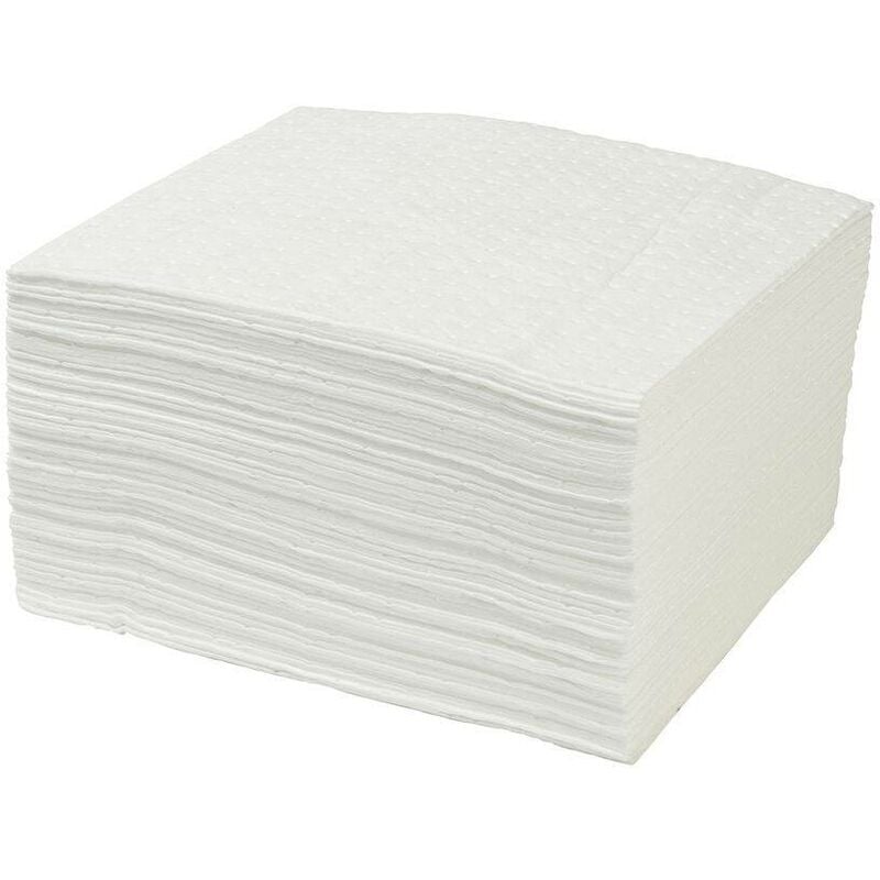 Oil Only Absorbent Mats 200 Pack Blanc - Blanc - Portwest