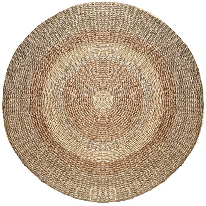 Rendez-vous Déco - Tapis rond naturel en posidonie 150 cm - angola
