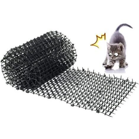 Tapis Anti-Chat avec Epine Grille Jardin Anti Chiens, Chats Animaux de Compagnie 200 x 30 cm