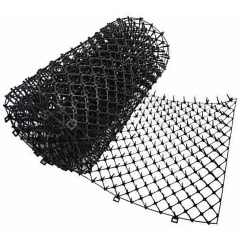 DPZO Tapis Anti-Chat d'Epine Grille de Jardin Anti Chiens, Chats Animaux de Compagnie 300 x 30 cm-INHHUB