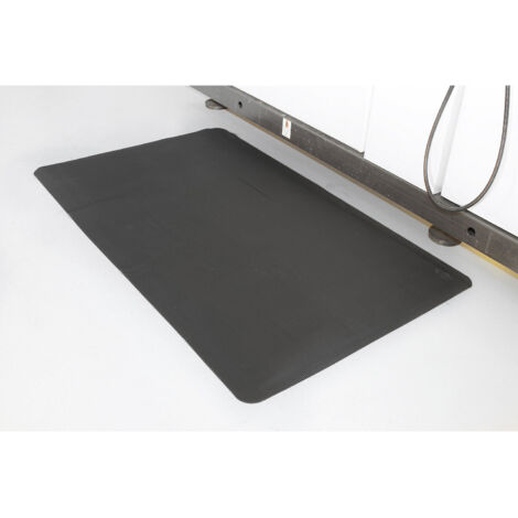 Tapis anti fatigue Coba Europe, 600mm x 900mm x 10mm en Mousse de PVC, anti-dérapant ( Prix pour 1 )