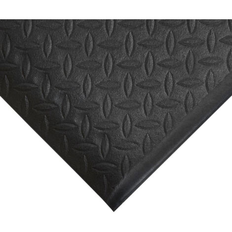 Tapis anti fatigue Coba Europe, 900mm x 1.5m x 9mm en Mousse de PVC, anti-dérapant ( Prix pour 1 )
