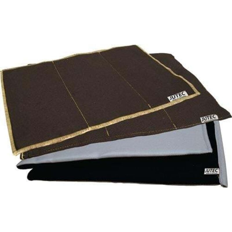Tapis de protection anti-flammes support pour soudage avec insert isolant L300xl300xH20env. mm