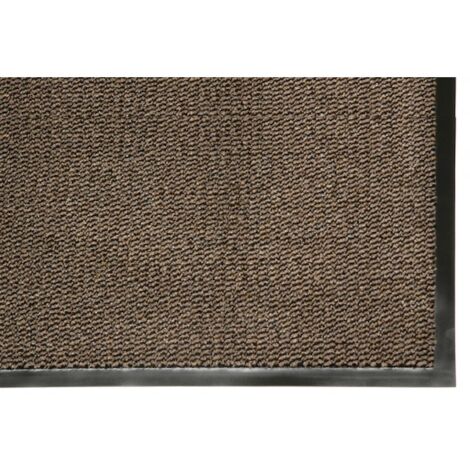 Tapis anti poussière brun - 150 x 90 cm - MERCIER