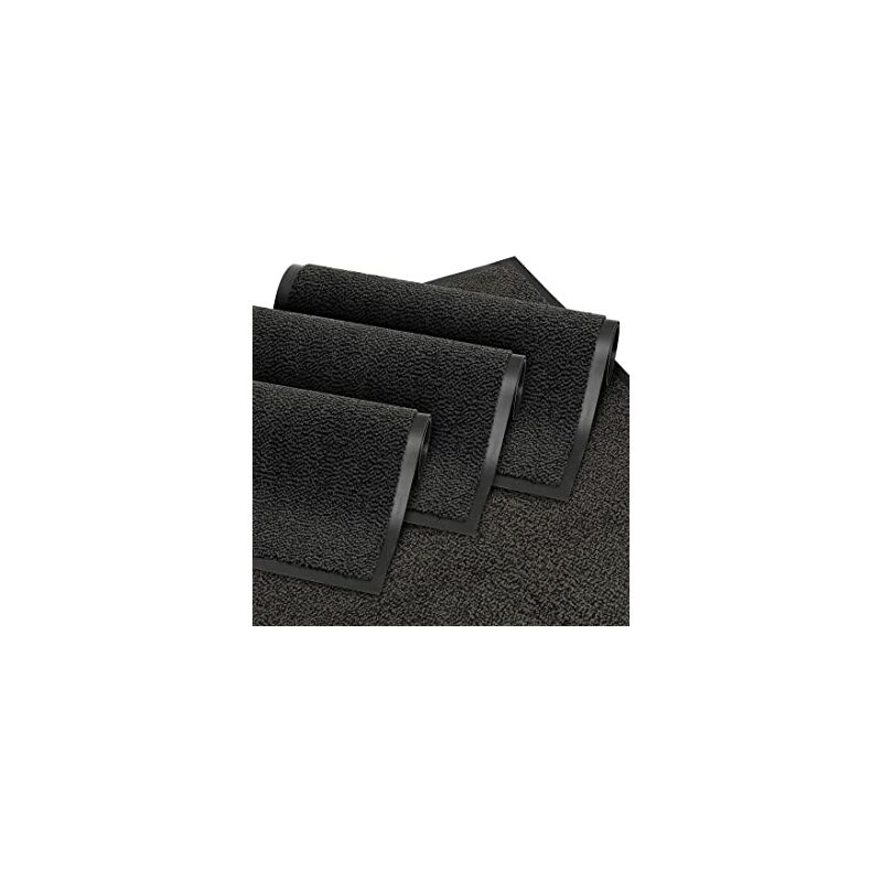 Tapis anti-poussière 60 x 90 cm pour portes d'entrée intérieures et extérieures tapis pour les pieds Tapis de porte pour couloir Tapis de nettoyage
