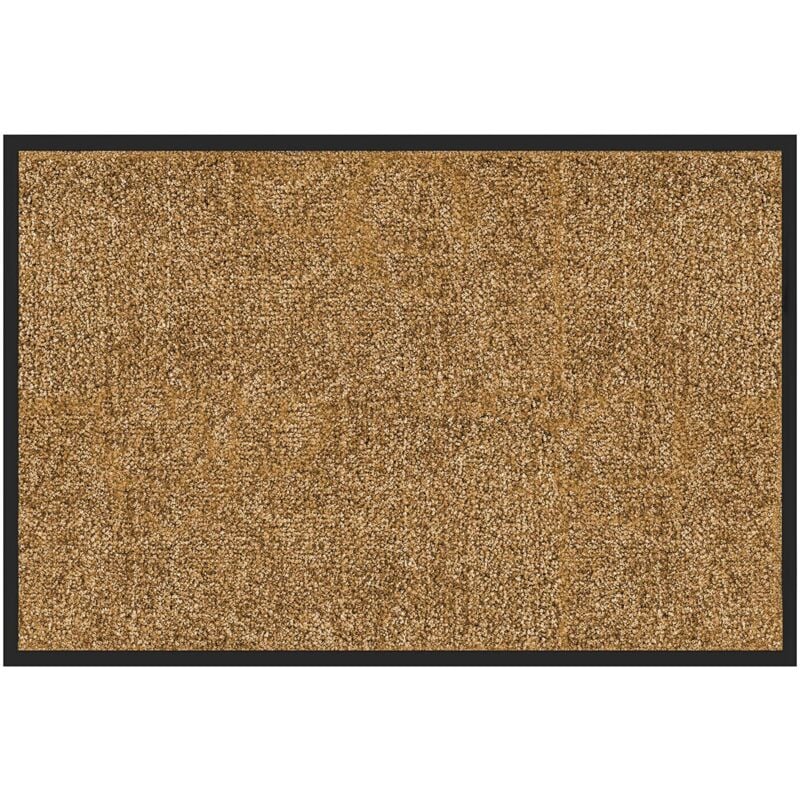 Karat - Tapis de Porte Paillasson d'entrée Rhine Beige 135 x 200 cm