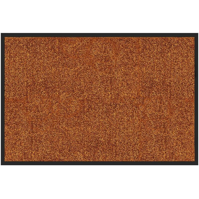 Karat - Tapis de Porte Paillasson d'entrée Rhine Marron 135 x 200 cm