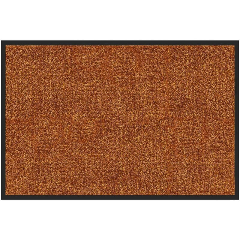 Karat - Tapis de Porte Paillasson d'entrée Rhine Marron 120 x 600 cm