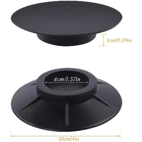 tapis anti vibration machine a laver 4 pièces anti vibration machine a laver - empêcher le lave-linge de bouger - patin anti vibration lave linge pour machines à laver et sèche-linge
