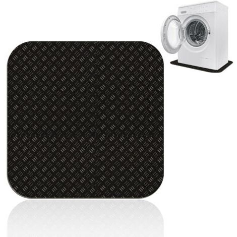 Tapis anti-vibration pour machine à laver, 60 x 60 cm, double face, antidérapant, découpable, pour machine à laver, sèche-linge, appareils de fitness