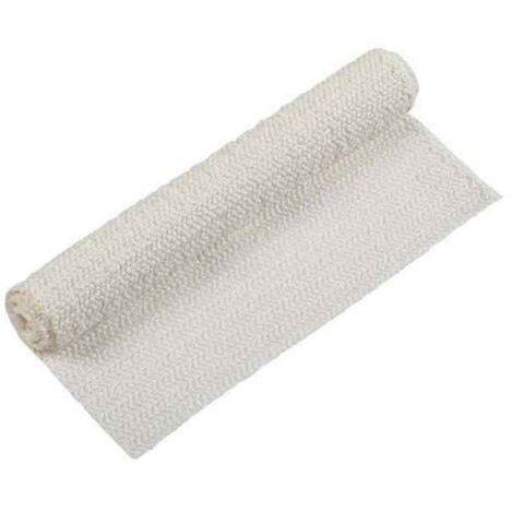 Tapis antidérapant blanc pour caravane et camping-car 366x30cm